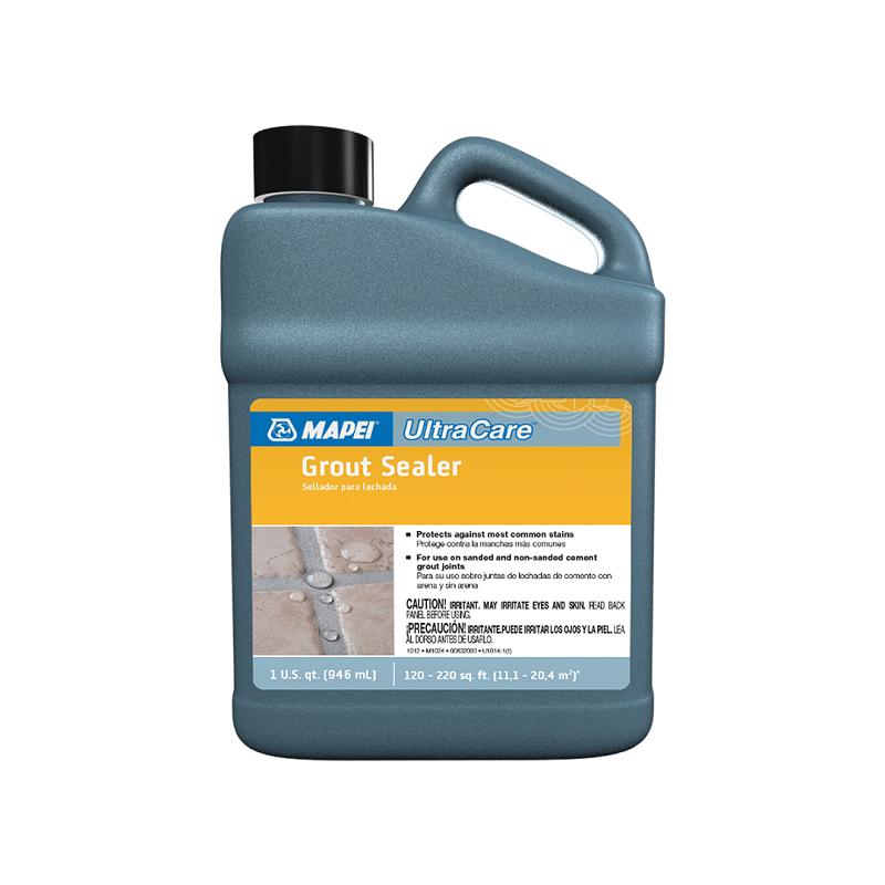 Bottle of penetrating grout sealer